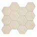Arizona Tile - Intense 4" Hex Porcelain Mosaic - Beige