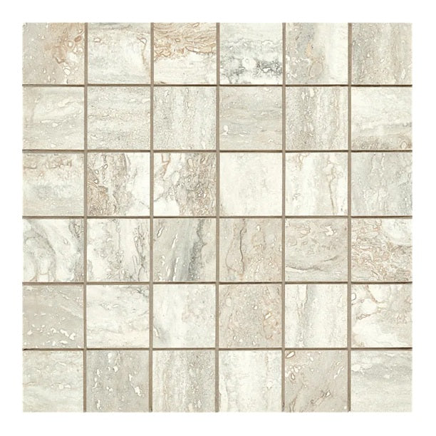 Arizona Tile - Invictus Vein Cut 2x2 Porcelain Mosaic - Beige