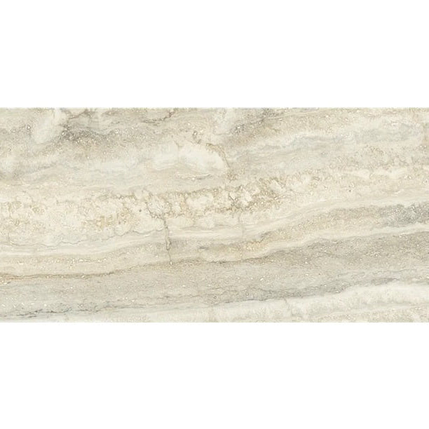 Arizona Tile - Invictus Vein Cut Series - 12&quot; x 24&quot; Polished Porcelain Tile - Beige