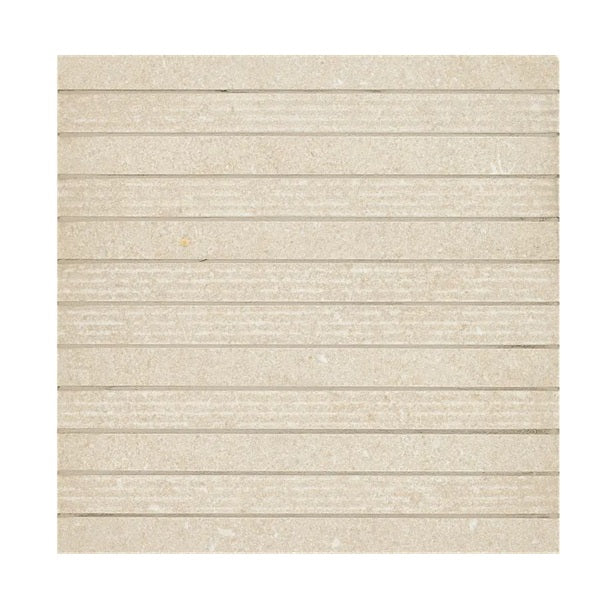 Arizona Tile - Intense 1" x 12" Straight Stack Porcelain Mosaic - Beige