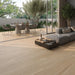 Bedrosians Tile & Stone - Strata 8" x 48" Porcelain Tile - Brandy floor installation