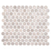 Bellagio - Belworth Collection Porcelain Penny Round Mosaic - Elfan