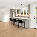 CALI Floors - Longboard Icons Collection - 9 in. x 72 in. WPC Flooring - Aerial Oak Room Scene