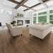 CALI Floors - Longboard Icons Collection - 9 in. x 72 in. WPC Flooring - Beacons Bark Room Scene