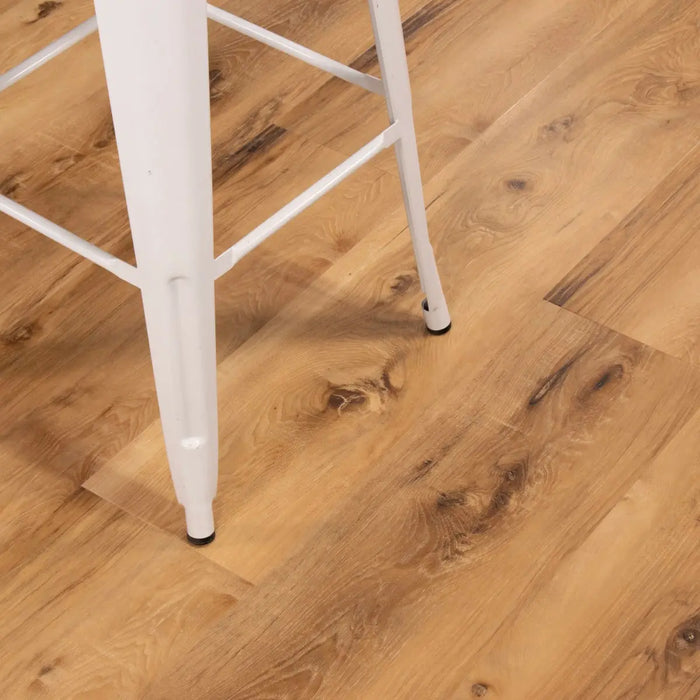 CALI Floors - Longboard Icons Collection - 9 in. x 72 in. WPC Flooring - Knotted Nook Installed
