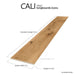 CALI Floors - Longboard Icons Collection - 9 in. x 72 in. WPC Flooring - Knotted Nook Plank