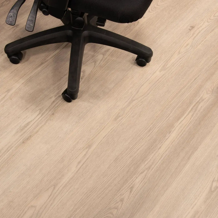 CALI Floors - Longboard Icons Collection - 9 in. x 72 in. WPC Flooring - Silver Spray Installed