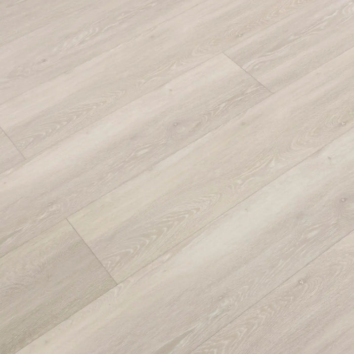 CALI Floors - Longboards® Collection - 9 in. x 70 in. SPC Flooring - Whitewater Oak Installed
