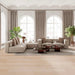 CALI Floors - Mavericks Collection - 9.5 in. x 86.5 in. Laminate Flooring - Half Moon Oak Room Scene