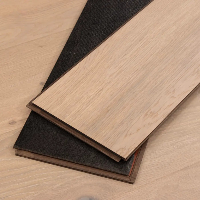 CALI Floors - Mavericks Collection - 9.5 in. x 86.5 in. Laminate Flooring - Half Moon Oak