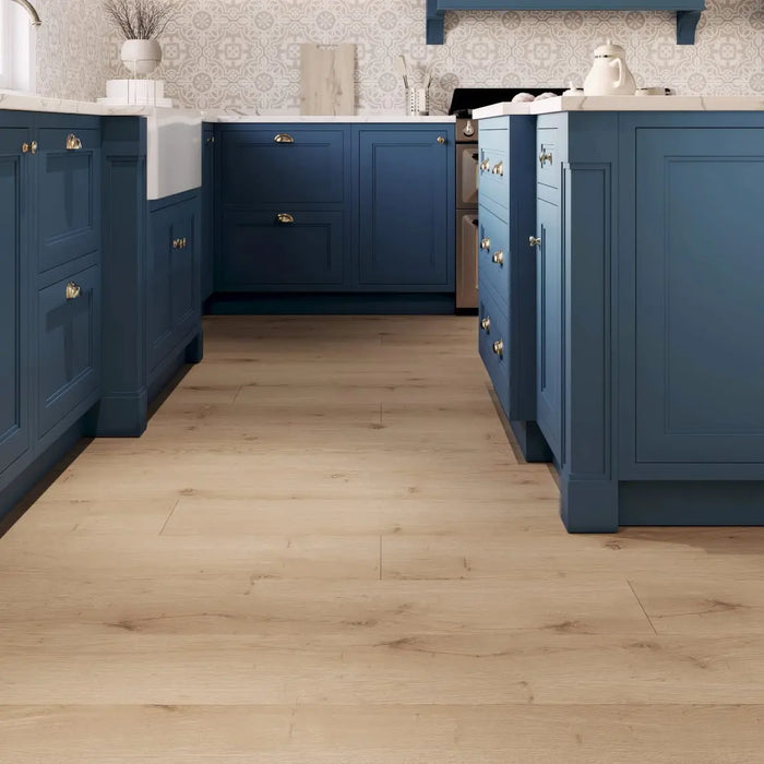CALI Floors - Mavericks Collection - 9.5 in. x 86.5 in. Laminate Flooring - Pillar Point Kitchen Install