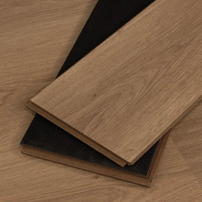 CALI Floors - Mavericks Collection - 9.5 in. x 86.5 in. Laminate Flooring - Sandalwood Surge