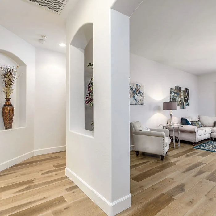 CALI Floors - Windansea Collection - 7.25 in. x 48 in. SPC Flooring - Cantina Oak Room 2