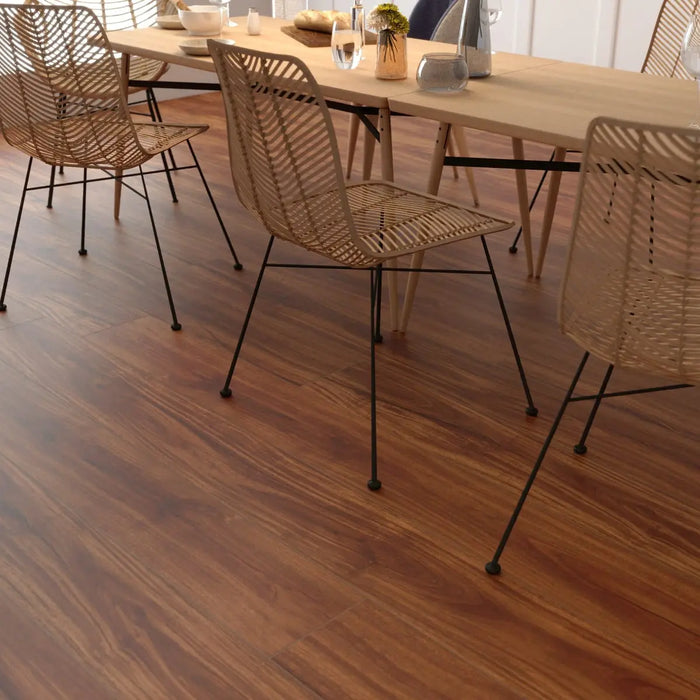 CALI Floors - Windansea Collection - 7.25 in. x 48 in. SPC Flooring - Classic Acacia Room Scene 2