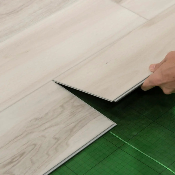 CALI Floors - Windansea Collection - 7.25 in. x 48 in. SPC Flooring - Seascapes Hickory Install
