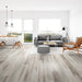 CALI Floors - Windansea Collection - 7.25 in. x 48 in. SPC Flooring - Seascapes Hickory Room Scene