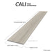 CALI Floors - Windansea Collection - 7.25 in. x 48 in. SPC Flooring - White Aspen plank view