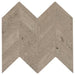 Marazzi - Modern Formation Porcelain Chevron Mosaic - Canyon Taupe