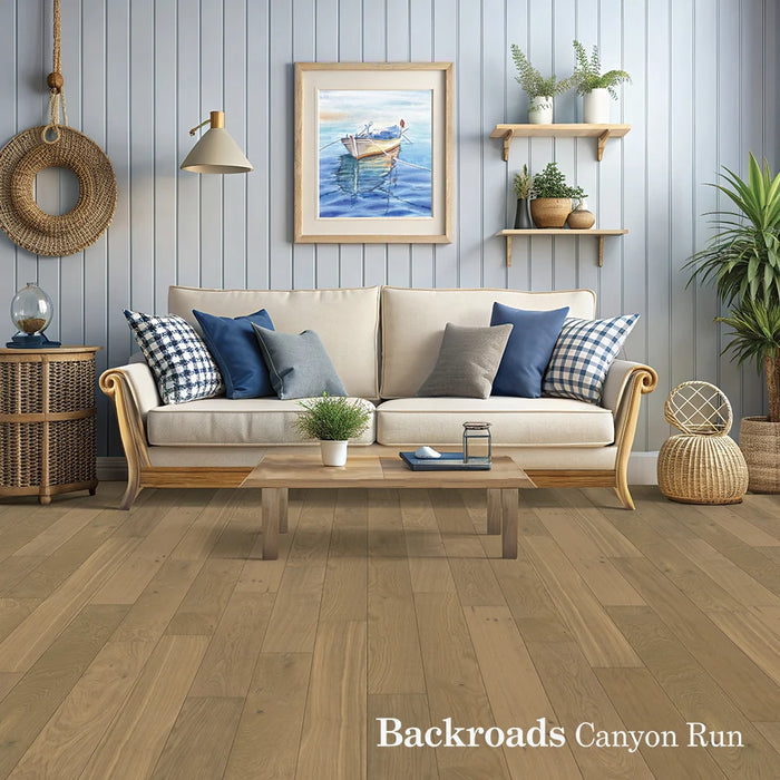 Chesapeake Flooring - Backroads Collection - Engineered Hardwood - Canyon Run Room Scene