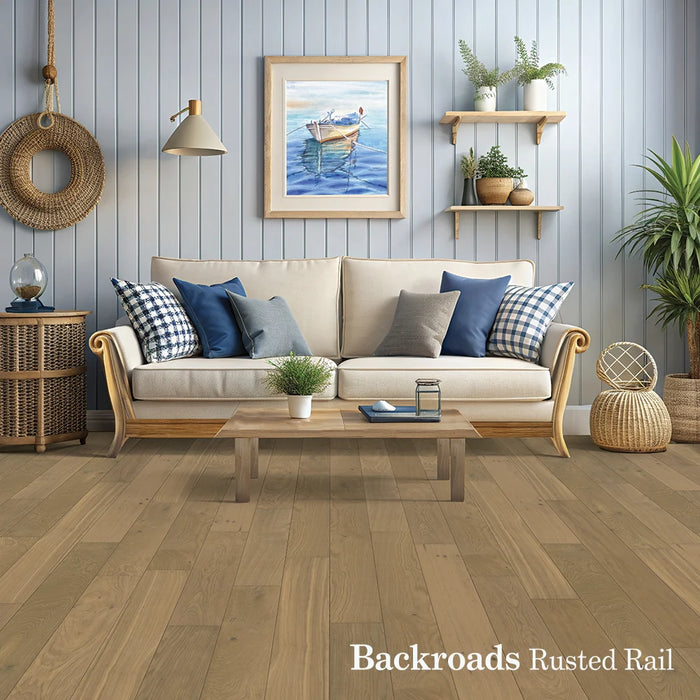 Chesapeake Flooring - Backroads Collection - Engineered Hardwood - Rusted Nail Room Scene