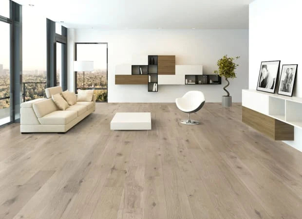 Chesapeake Flooring - Cromwell Collection - 7 1/2 in. Engineered Hardwood - Savannah Room Scene