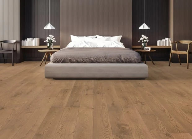 Chesapeake Flooring - Cromwell Collection - 8 2/3 in. Engineered Hardwood - Piscataway Room Scene