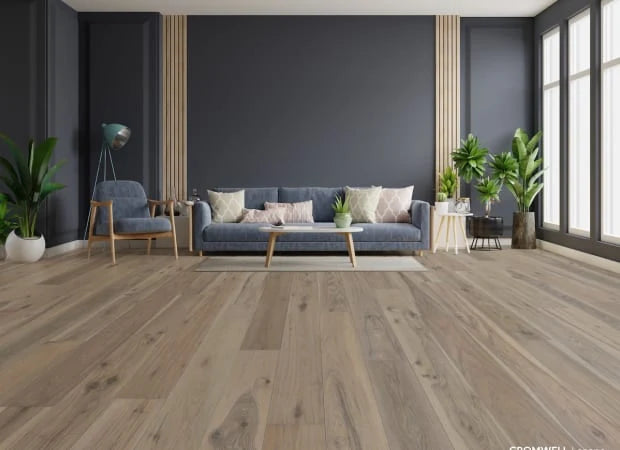 Chesapeake Flooring - Cromwell Collection - 7 1/2 in. Engineered Hardwood - Lenape Room Scene