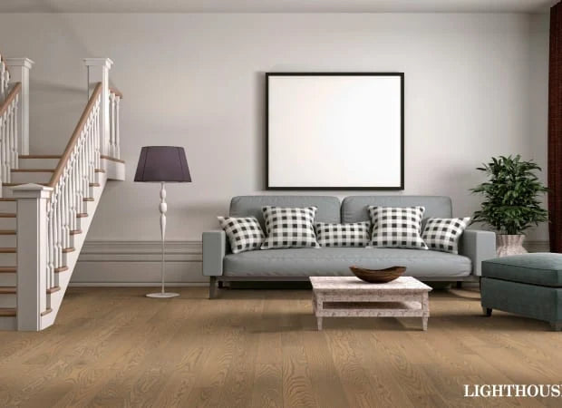 Chesapeake Flooring - Lighthouse Collection - Solid Hardwood - Egg Rock Room Scene