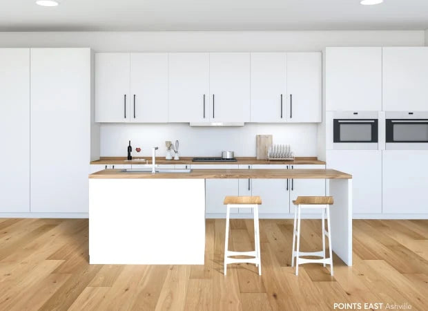Chesapeake Flooring - Points East Collection - Engineered Hardwood - Ashville Room SCene