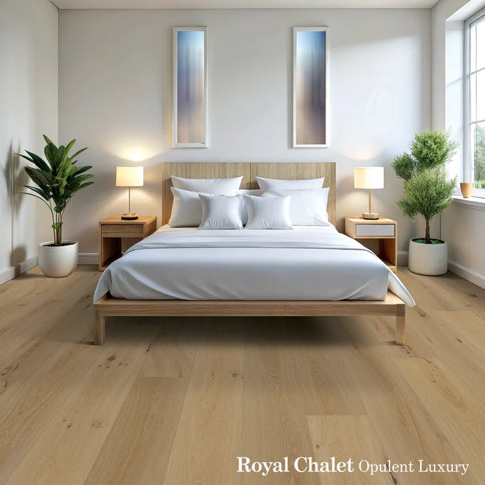 Chesapeake Flooring - Royal Chalet Collection - Engineered Hardwood - Opulent Luxury Room Scene
