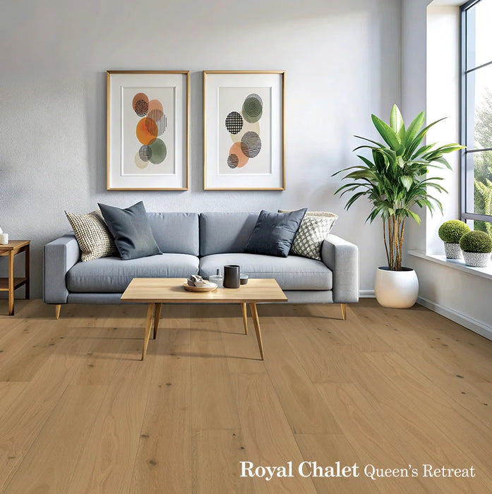 Chesapeake Flooring - Royal Chalet Collection - Engineered Hardwood - Queen's Retreat Room Scene