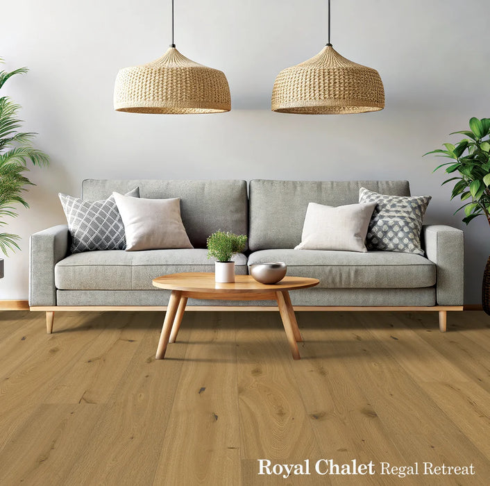 Chesapeake Flooring - Royal Chalet Collection - Engineered Hardwood - Regal Retreat Room Scene