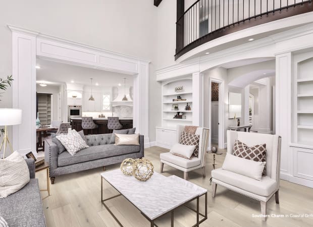 Chesapeake Flooring - Southern Charm Collection - Engineered Hardwood - Coastal Drift Room Scene