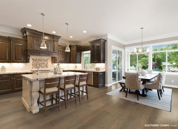 Chesapeake Flooring - Southern Charm Collection - Engineered Hardwood - Sweet Tea Room Scene