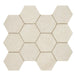 Arizona Tile - Intense 4" Hex Porcelain Mosaic - Clair