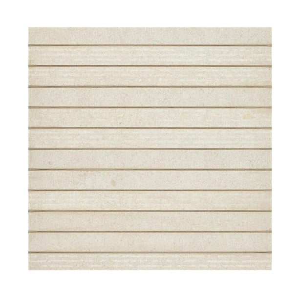 Arizona Tile - Intense 1" x 12" Straight Stack Porcelain Mosaic - Clair