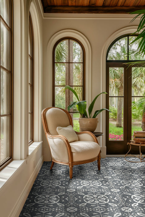 MSI - Trinity 8 in. x 8 in. Porcelain Tile Collection - Constantino Installed