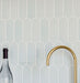 Bellagio - Popsicle Collection - 3" x 9" Ceramic Fan Tile - Namint wall installation