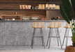 Bellagio - Outback Collection - 3" x 18" Porcelain Tile - Archean wall installation