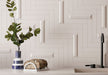 Bellagio - Noelle Collection - 2" x 10" Ceramic Subway Tile - Reese wall installation