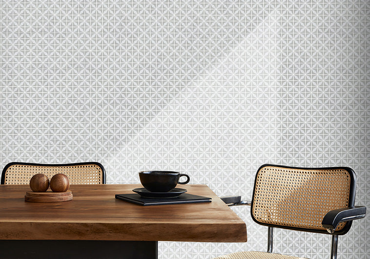 Bellagio - Fauna Collection - 2x2 Glass Mosaic - Finnia wall installation