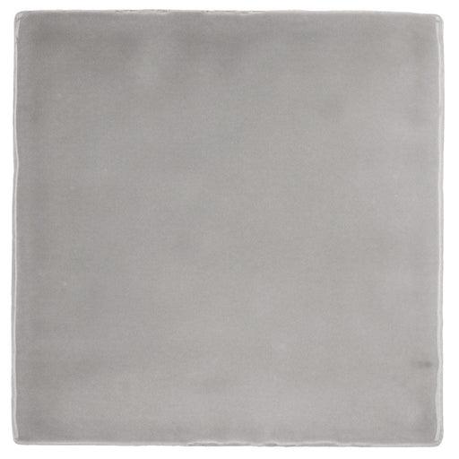 Bellagio - Manacor Collection - 4" x 4" Ceramic Tile - Mercury Grey