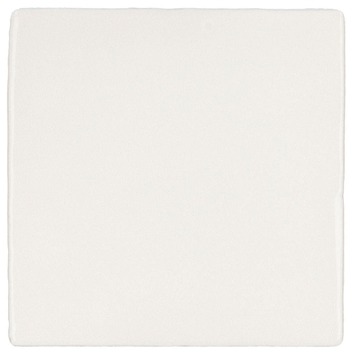 Bellagio - Manacor Collection - 4" x 4" Ceramic Tile - White