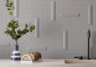 Bellagio - Noelle Collection - 2" x 10" Ceramic Subway Tile - Maevory wall installation