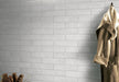 Bellagio - Reya Collection - 3" x 12" Porcelain Tile - Zorro wall installation