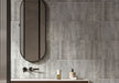 Bellagio - Reya Collection - 3" x 12" Porcelain Tile - Teja wall installation