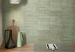 Bellagio - Reya Collection - 3" x 12" Porcelain Tile - Verdura wall installation