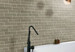 Bellagio - Reya Collection - 3" x 12" Porcelain Tile - Verdura wall installation
