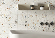 Bellagio - Evellon Collection - 8" x 8" Porcelain Tile - Exploral wall installation