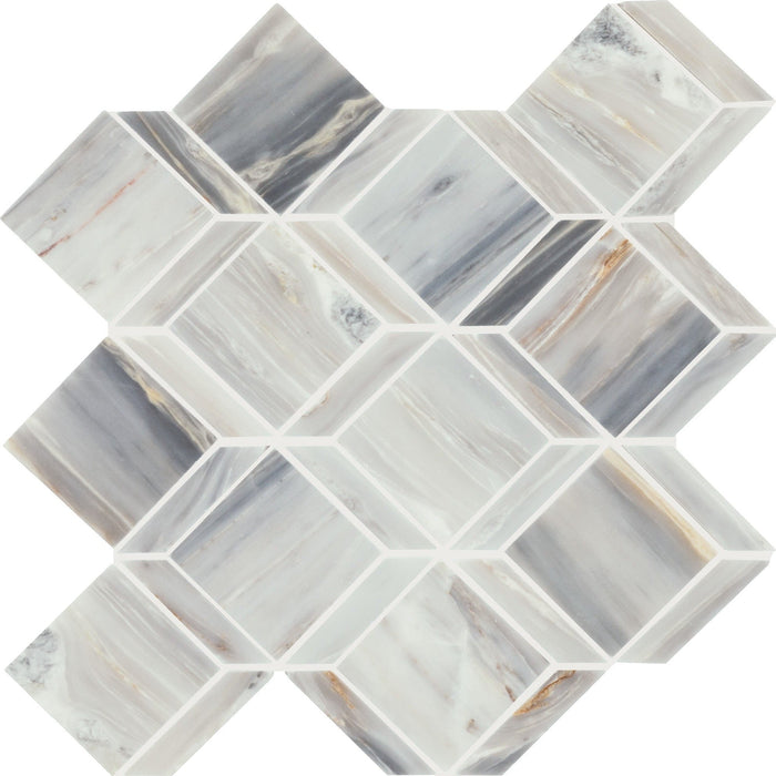 Daltile - Gamma - Natural Stone Balance XL Mosaic - Azure